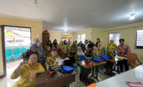 Penutupan Pelatihan Menjahit Kegiatan Pro Bebaya Tahun 2023 Pokmas Permata & Kasih Ibu